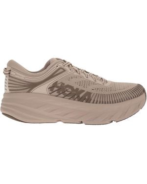 Hoka One One Bondi 7 Lauftrainer - Braun