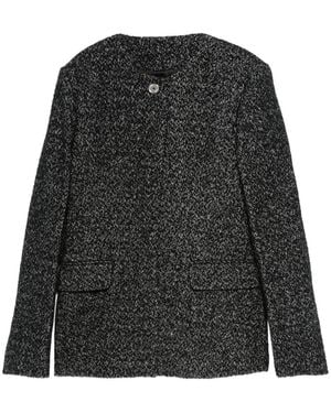 TOTEME Wool Blazer Jacket - Zwart