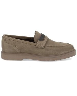 Brunello Cucinelli Leather Loafer - Brown