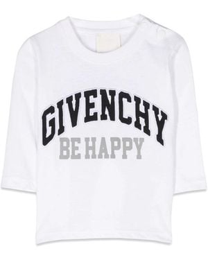 Givenchy Ml Logo Sentence T Shirt - White