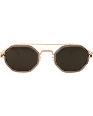 Mykita Aviator Sunglasses Arturo 653 - Brown