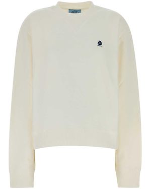 Prada Cotton Sweatshirt - White