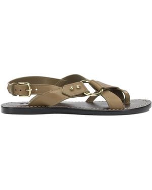 Soeur "Florence" Low Sandals - Multicolor