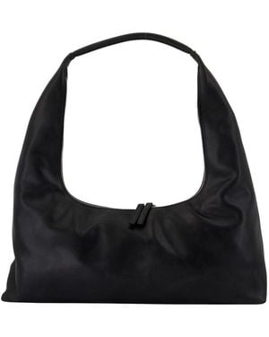 Marge Sherwood Hobo Grote Schoudertas Leer Zwart