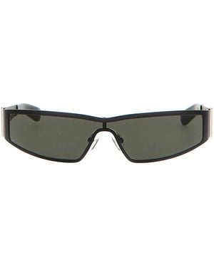 McQueen Stile Duemila Occhiali Da Sole Nero-Donna - Verde