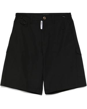 Gcds Poplin Shorts - Zwart