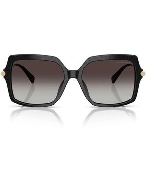 Michael Kors Sonnenbrille Mk2247 U 30058 G Quogue Schwarz/Grau Damen - Braun