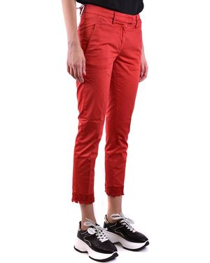 Dondup Pantalones clásicos - Rojo