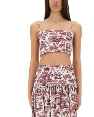 STAUD Federico" Tank Top - Red
