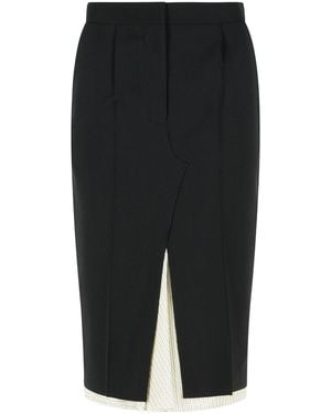 Marni Midi Skirt - Black
