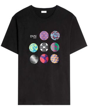 Dries Van Noten Printed T Shirt - Black