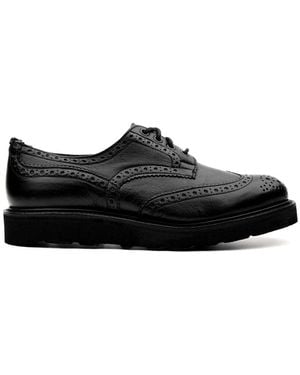 Tricker's Tricker 's Flache Schuhe schwarz