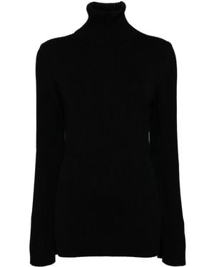 Junya Watanabe High Neck Top - Black