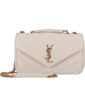 Saint Laurent Ysl Bo S Loulou 7 Daytona Lamm - Natur