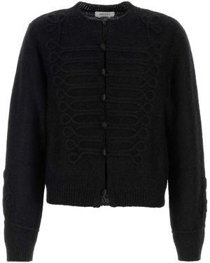 McQueen Viscose Blend Cardigan - Black