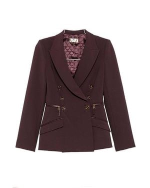 Elisabetta Franchi Jacket - Purple