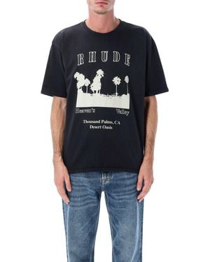 Rhude T Shirts And Polos - Blue