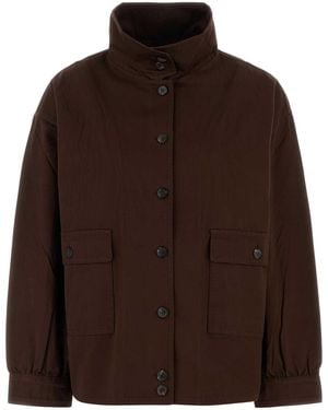 Prada Gabardine Jacket - Brown
