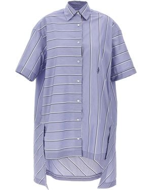 JW Anderson Patchwork Dress - Blauw
