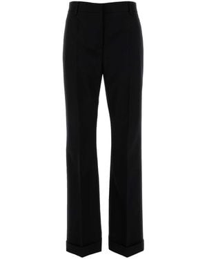 Prada Gabardine Pant Wool - Black