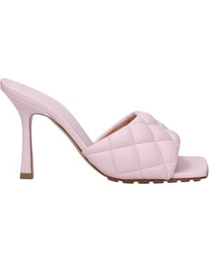Bottega Veneta Sandals/Cameo Leather - Pink