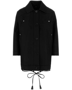 Gucci Black Gabardine Jacket