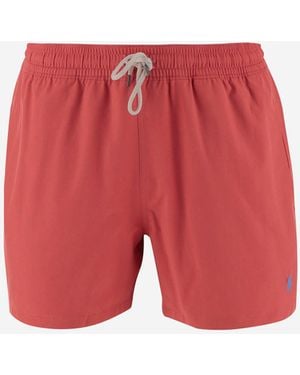 Polo Ralph Lauren Slim Traveller Swimsuit - Rosso