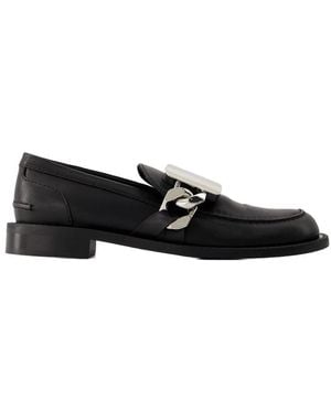 JW Anderson Landes gastronomiques J.W. Cuir noir Anderson