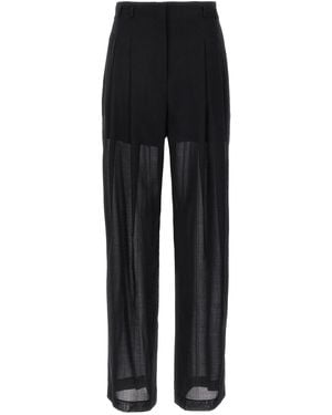 Philosophy Semi-sheer Trousers Trousers - Black