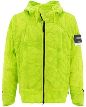Stone Island Shadow Project Nylon Metal Econyl Giacche Verde-Uomo