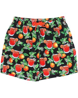 Mc2 Saint Barth Gustavia Korte Trunks - Rood