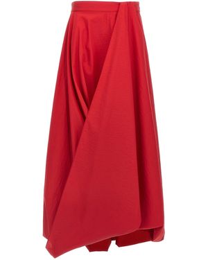 Brunello Cucinelli 'bubble Zoom' Rok - Rood