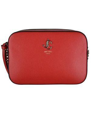 Jimmy Choo Bolso de hombro - Rojo