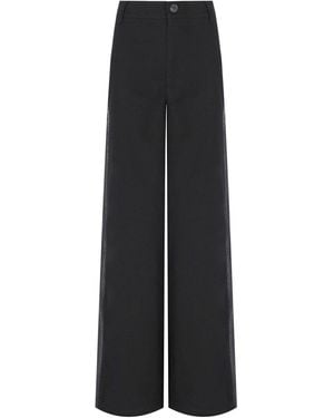 Essentiel Antwerp Gorror Wide Leg Pants - Black