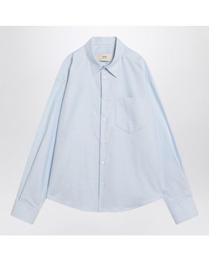 Ami Paris Ami De Coeur Shirt - Blue
