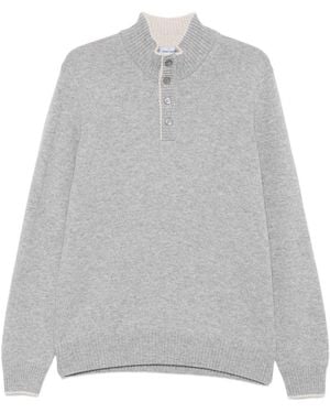 Gran Sasso Pullover grau