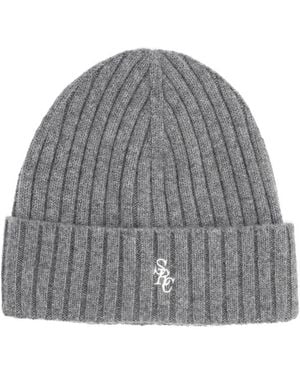SPORTY&RICH Cap With Logo - Grey