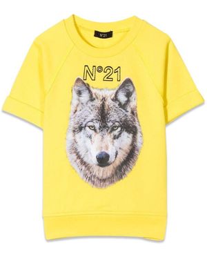 N°21 Sweatshirt - Yellow