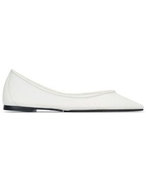Jacquemus Slip On Ballet Flats - White