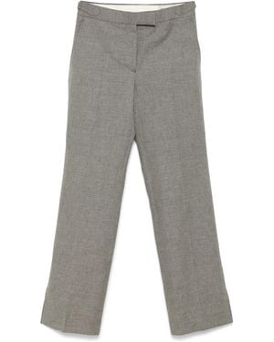 Officine Generale Ilenia Slit Pts Tropic Co Li Clothing - Grey