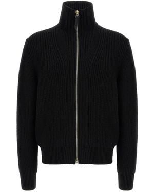 Tom Ford Zip Pullover - Schwarz