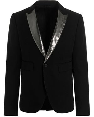SAPIO Blazer 'Gabardine Rauchen' - Schwarz