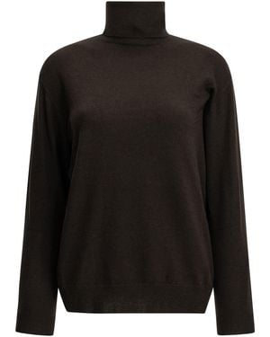 Brunello Cucinelli Cashmere Turtleneck Sweater - Black