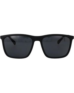Emporio Armani Squared Sunglasses 0 Ea4150 506387 - Black