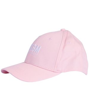 MSGM Baumwollkappen Unisex - Pink