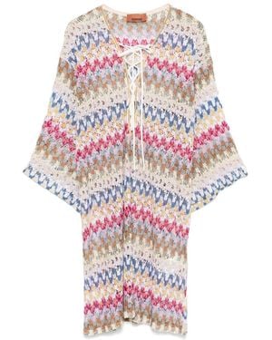 Missoni Short Kaftan - Wit