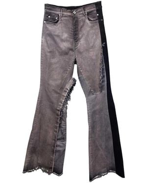 Rick Owens Jeanshose Bolan Bootcut - Grau