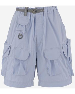 and wander Und Wander Nylonshorts - Blau