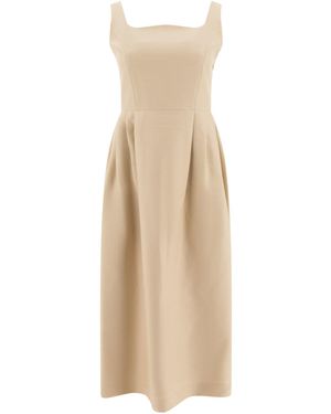 Sandbeige Kleider - Natur