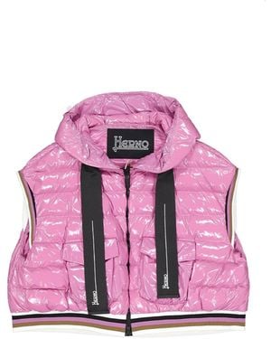 Herno Daunenweste Jacke - Pink